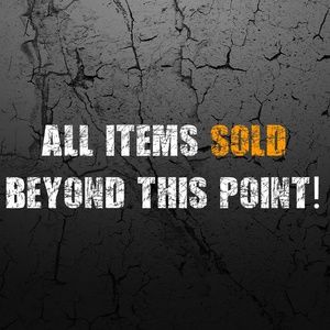 All Items Sold Beyond This Point